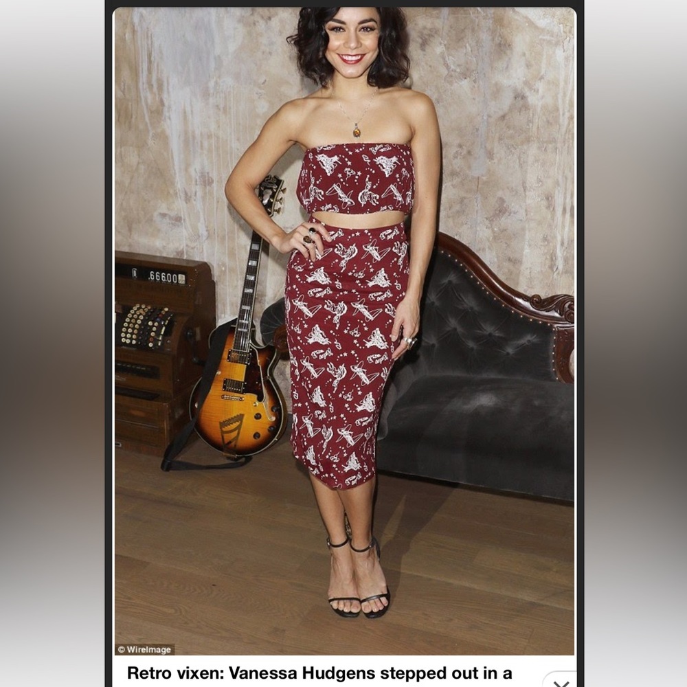 For Love and Lemons “Buckaroo Babe” skirt in Rodeo print